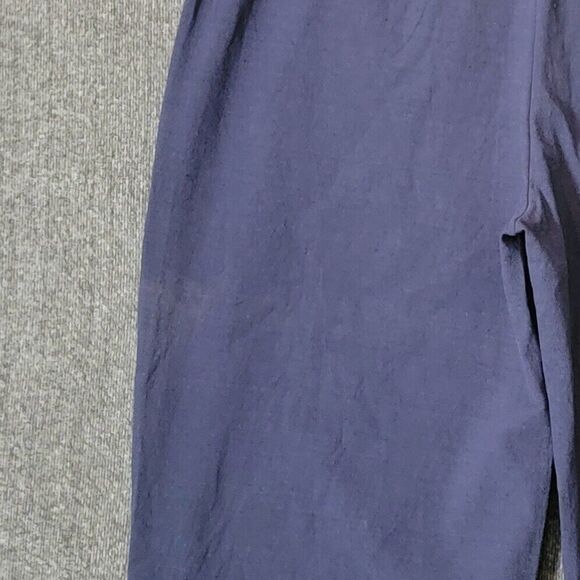 Gracila Pants Womens 4XL Blue Wide Leg Elastic Waist Pull On Tulip Hem Crop - Picture 12 of 15